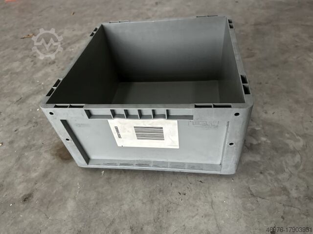 60x stacking box 398x398x200mm 60x Stapelkiste 398x398x200mm Lagerkiste Stapelbox