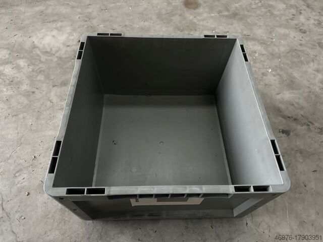 60x stacking box 398x398x200mm 60x Stapelkiste 398x398x200mm Lagerkiste Stapelbox