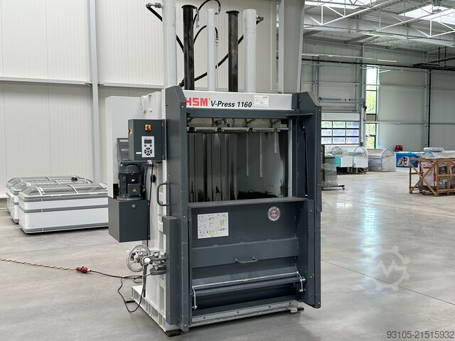 Vertikale Ballenpressen HSM V-Press 1160 HSM V-Press 1160 Plus