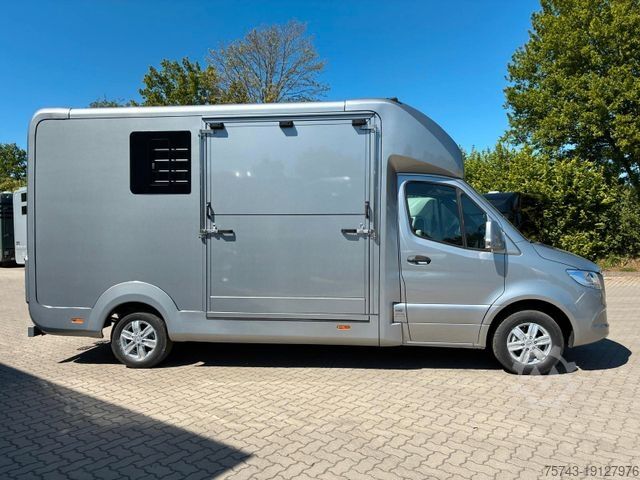Livestock transporter MERCEDES-BENZ STX Sprinter  GG 4,100KG  Haras Hengste