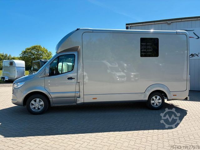 Livestock transporter MERCEDES-BENZ STX Sprinter  GG 4,100KG  Haras Hengste