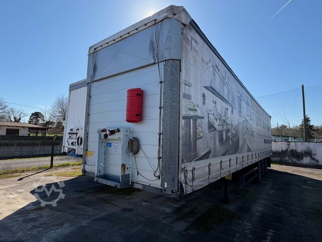 Open semitrailer with tarp Schmitz Cargobull TAULINER CON ELEVACION