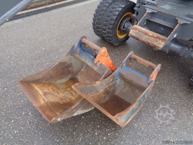 Mobilbagger VOLVO EW60E Powertilt + Löffelpaket