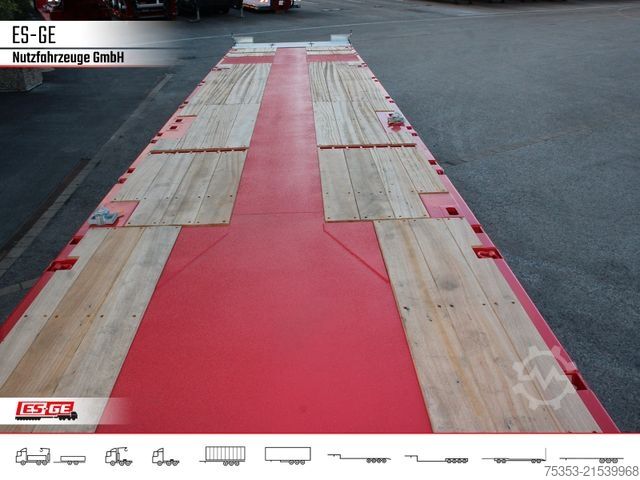 Auflieger mit Arbeitsbühne FAYMONVILLE MAX Trailer MAX200 Sattelanhänger Megatrailer