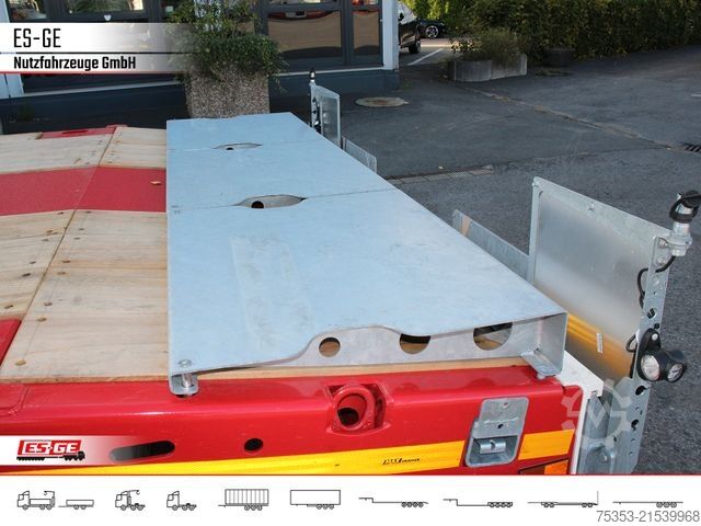 Auflieger mit Arbeitsbühne FAYMONVILLE MAX Trailer MAX200 Sattelanhänger Megatrailer