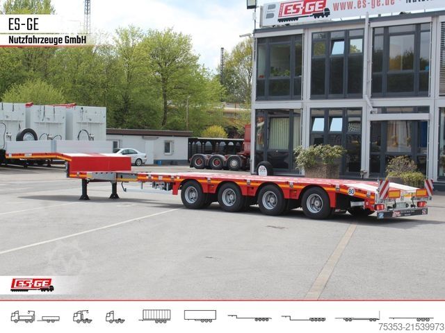 Tieflader-Sattelauflieger FAYMONVILLE MAX Trailer MAX100 Semi-Tieflader