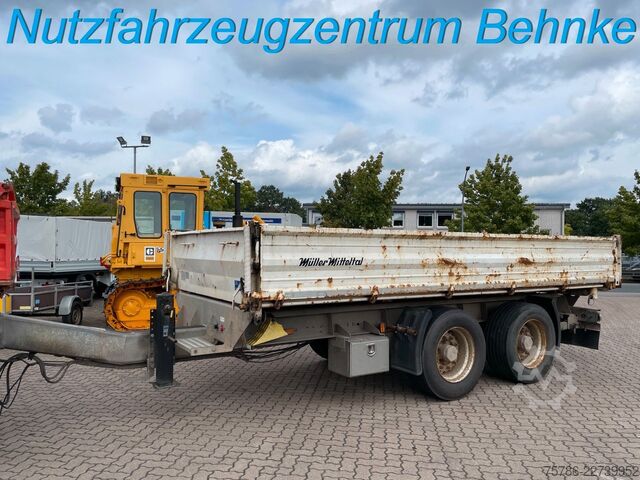 Dreiseitenkipper Anhänger MÜLLER-MITTELTAL KA-TA-RT 18 / 5.5m Drei-Seiten-Kipper/ NL 13.6t