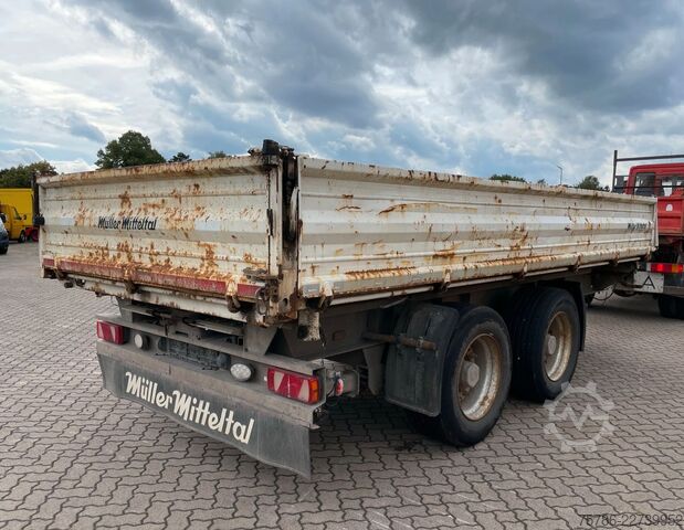 Dreiseitenkipper Anhänger MÜLLER-MITTELTAL KA-TA-RT 18 / 5.5m Drei-Seiten-Kipper/ NL 13.6t