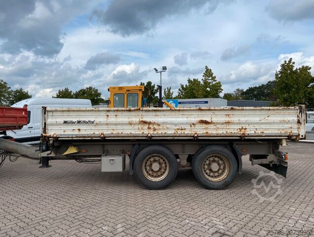 Dreiseitenkipper Anhänger MÜLLER-MITTELTAL KA-TA-RT 18 / 5.5m Drei-Seiten-Kipper/ NL 13.6t
