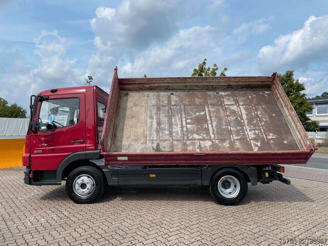 Dreiseitenkipper MERCEDES-BENZ Atego 816 BB/ Meiller/ 2x AHK/ Org. KM/ NL 3.1 t