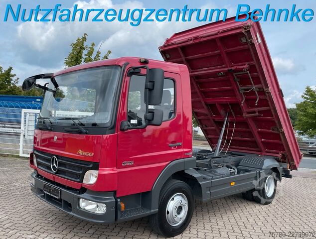Transporter mit Kipper MERCEDES-BENZ Atego 816 BB/ Meiller/ 2x AHK/ Org. KM/ NL 3.1 t