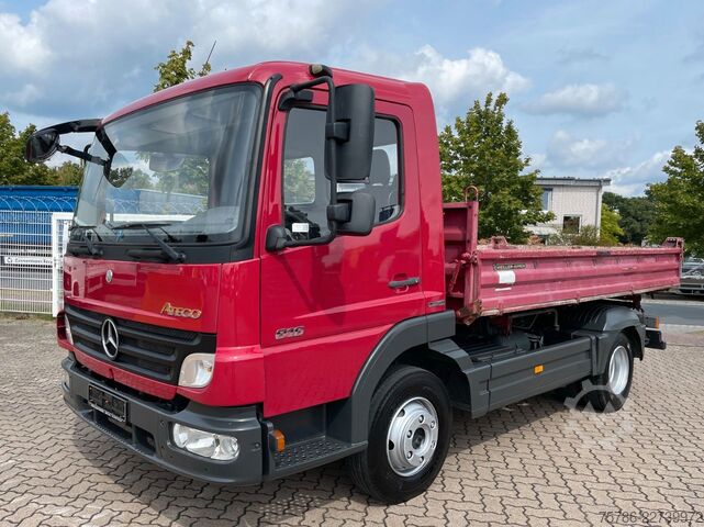 Transporter mit Kipper MERCEDES-BENZ Atego 816 BB/ Meiller/ 2x AHK/ Org. KM/ NL 3.1 t