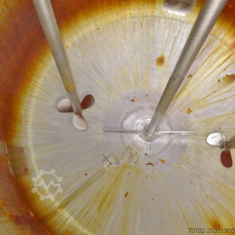 5000 Liter isolierter Rührwerksbehälter aus V4A mit 3 Rührwerken 8900