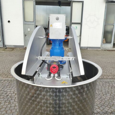 Werksneuer 550 Liter Rührwerksbehälter mit Balkenrührwerk (Typ SDE) 12020