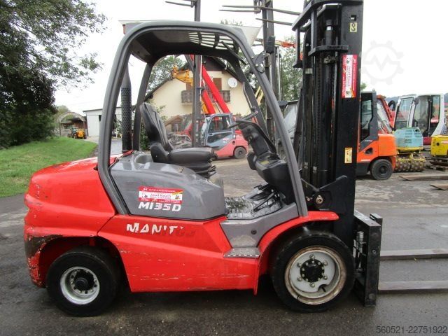 Dieselstapler Manitou MI35D ZINKENVERSTELLER + Seitenschieber + Duplex-F