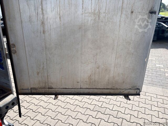 Open semitrailer with tarp KÖGEL Mega Light Plus Lift 2x Fast Slider, SAF