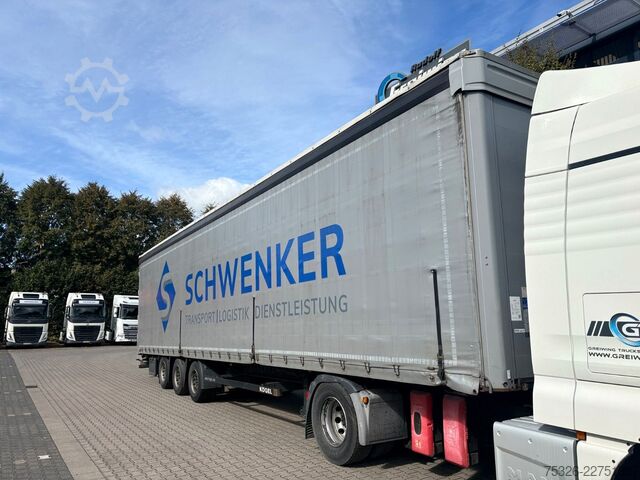 Auflieger KÖGEL Mega Light Plus Lift 2x Fast Slider, SAF