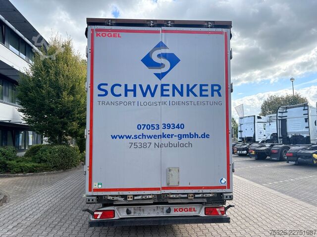 Semitrailer KÖGEL Mega Light Plus Lift 2x Fast Slider, SAF
