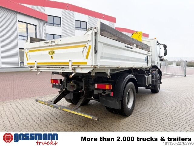 Tipper truck Iveco Trakker AD190T36 4x2, Kran,