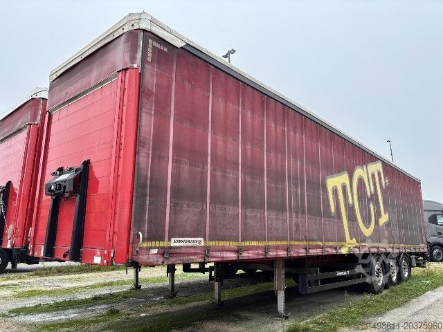 Auflieger mit Pritsche & Plane Schwarzmüller S1 J-Serie Curtainsider / Plane