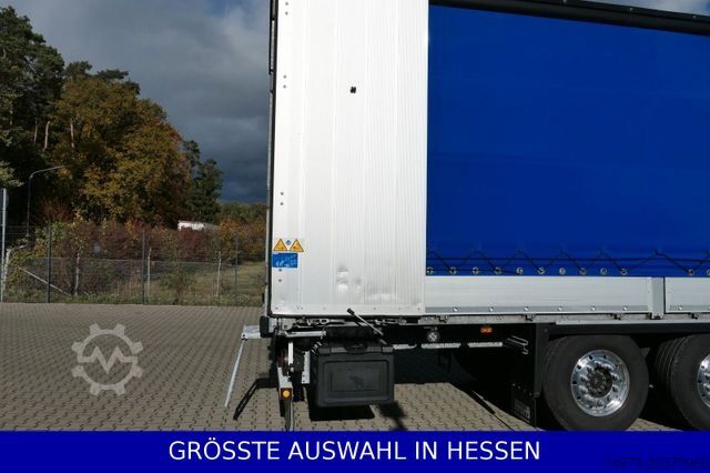 Auflieger mit Pritsche & Plane SCHMITZ CARGOBULL Liftachse Palettenkasten LED Beleuchtung ¤369.-m