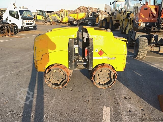 Tandem Roller Ammann ARR 1575 – Remote-Controlled Trench Roller Ideal for Soil Compaction