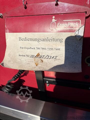 ErgoPack 725E automatische Paletten-Umreifungsmaschine ErgoPack 725E automat do spinania palet ErgoPack 725E automat do spinania palet