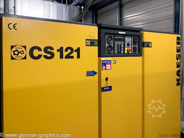 Schraubenkompressor 9 bar Kaeser CS 121